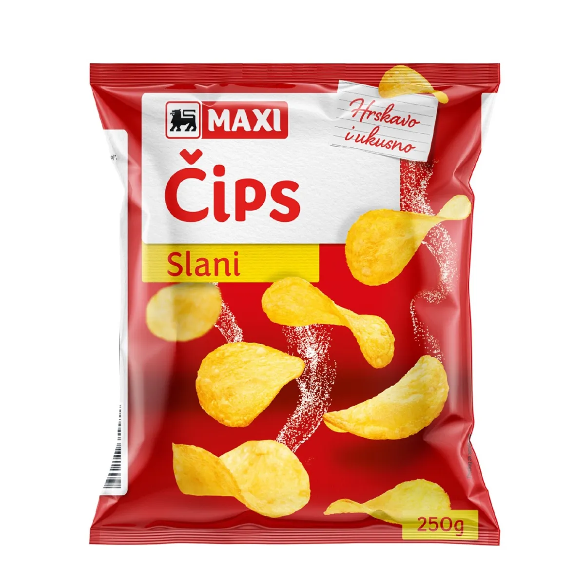 Cips slani Maxi 250g