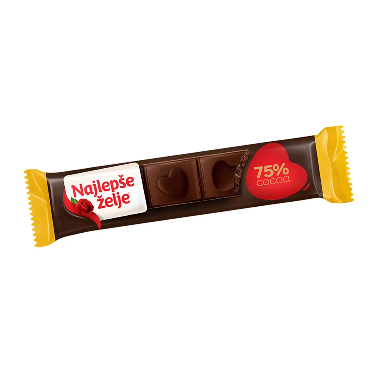 Cokolada crna 75%  30g