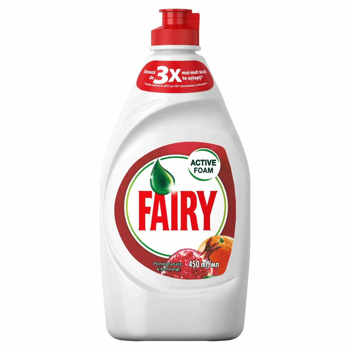 Det.za sud.Fairy Pom.&Red Or.450ml