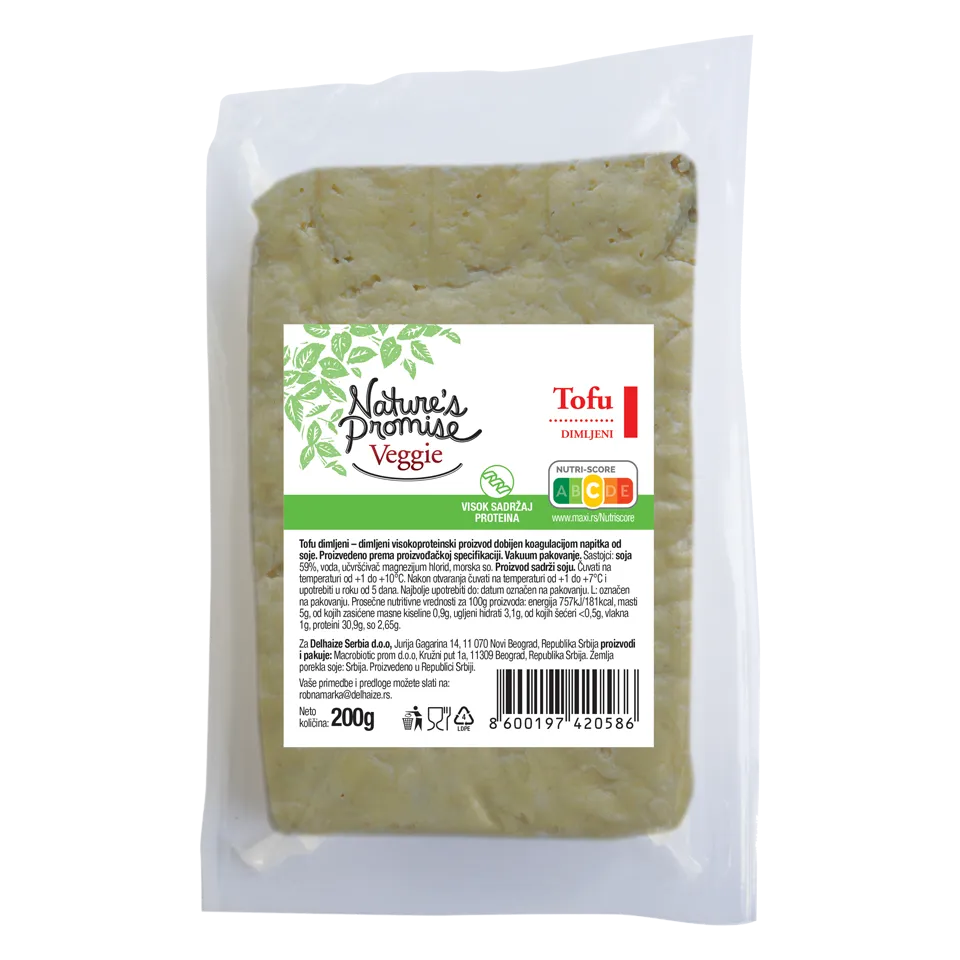 Dimljeni Tofu Nature's Promise 200g
