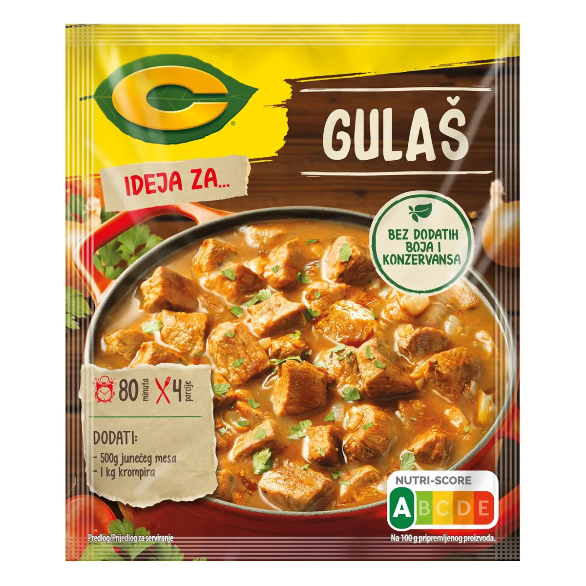 Dodatak za gulas C 50g