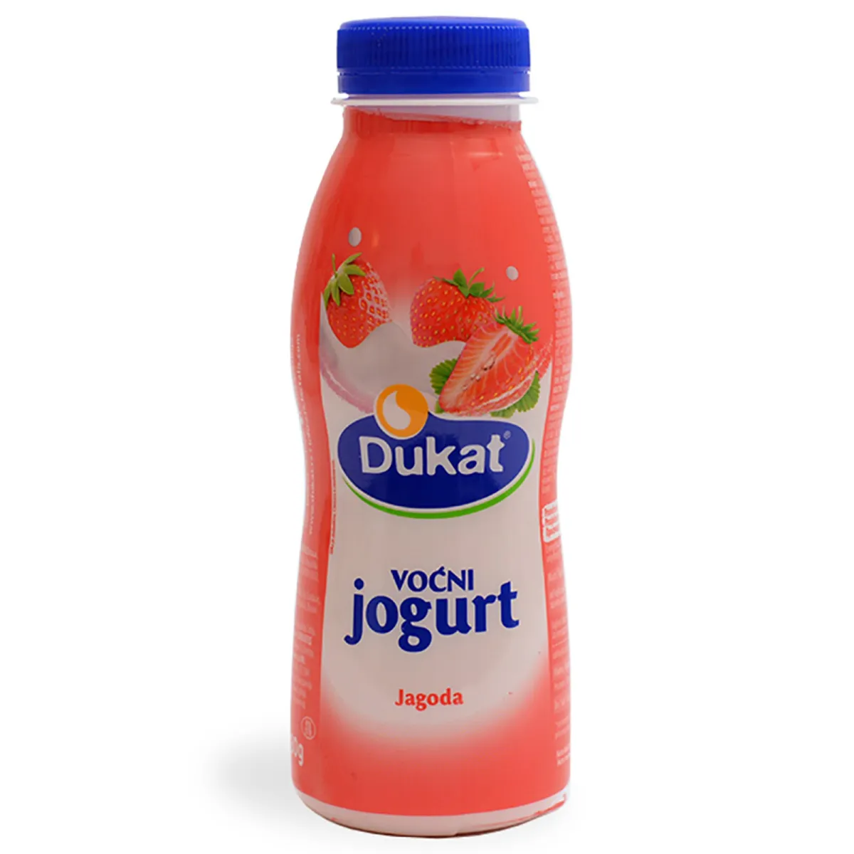 Dukat vocni jogurt jagoda 330g