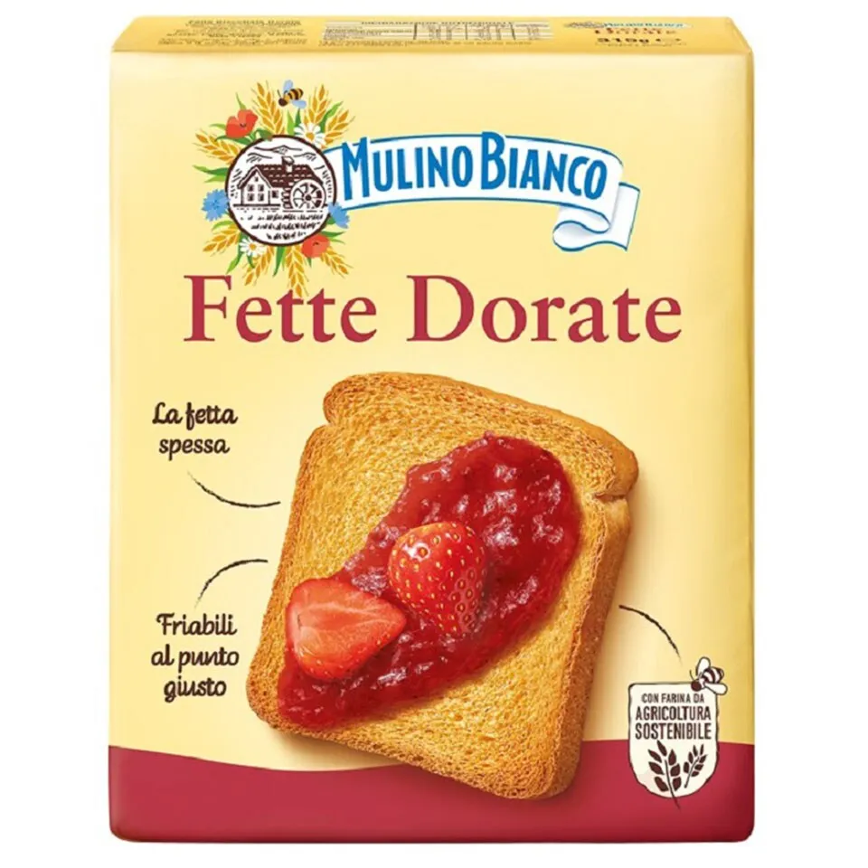 Dvopek Mulino bianco dorate 315g