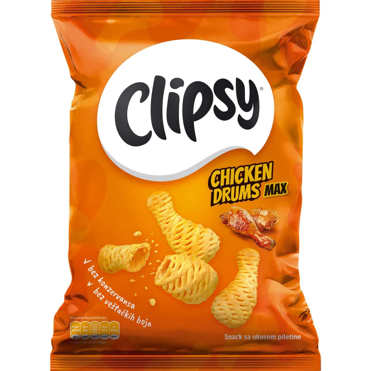 Flips Clipsy Max piletina 70g