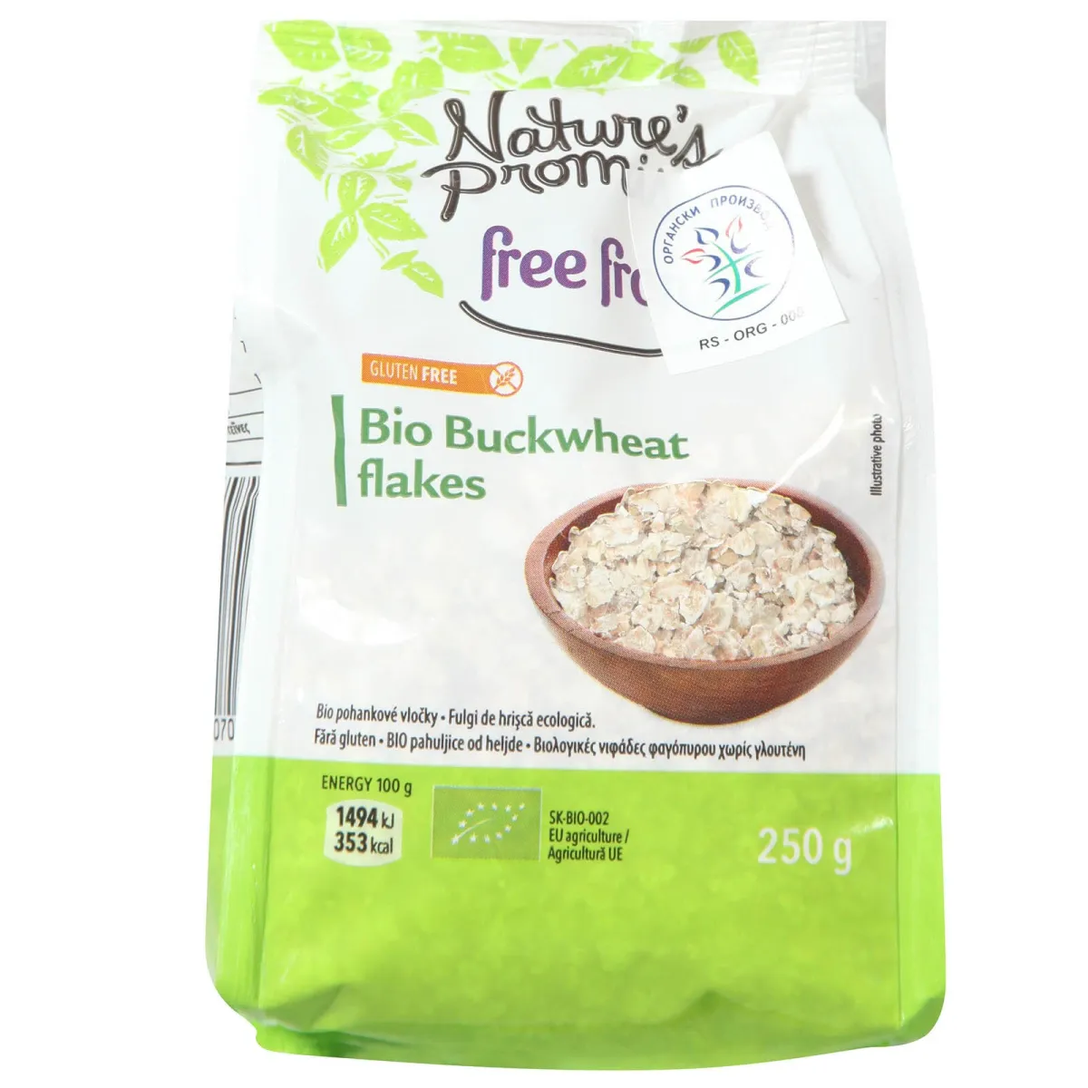 Heljdine pah.GF BIO Nature's promise250g