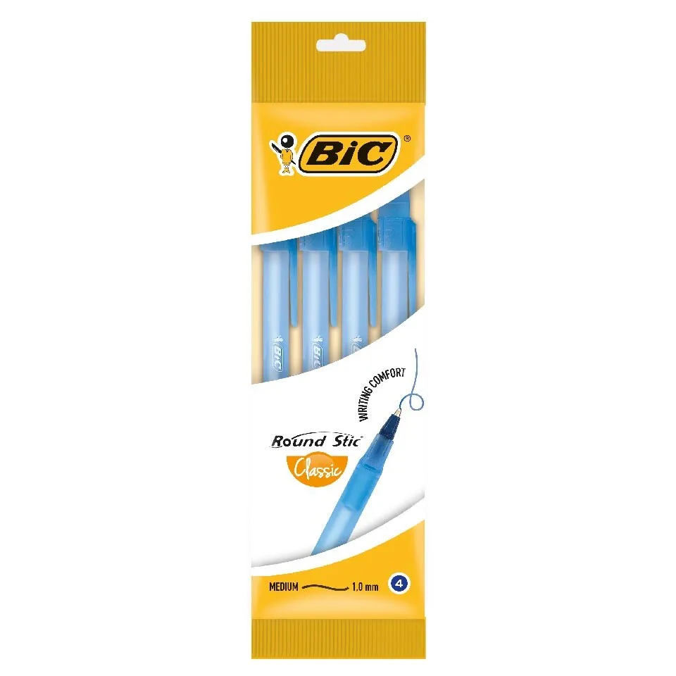 Hemij.olovka round stick plava (BIC) 1/4