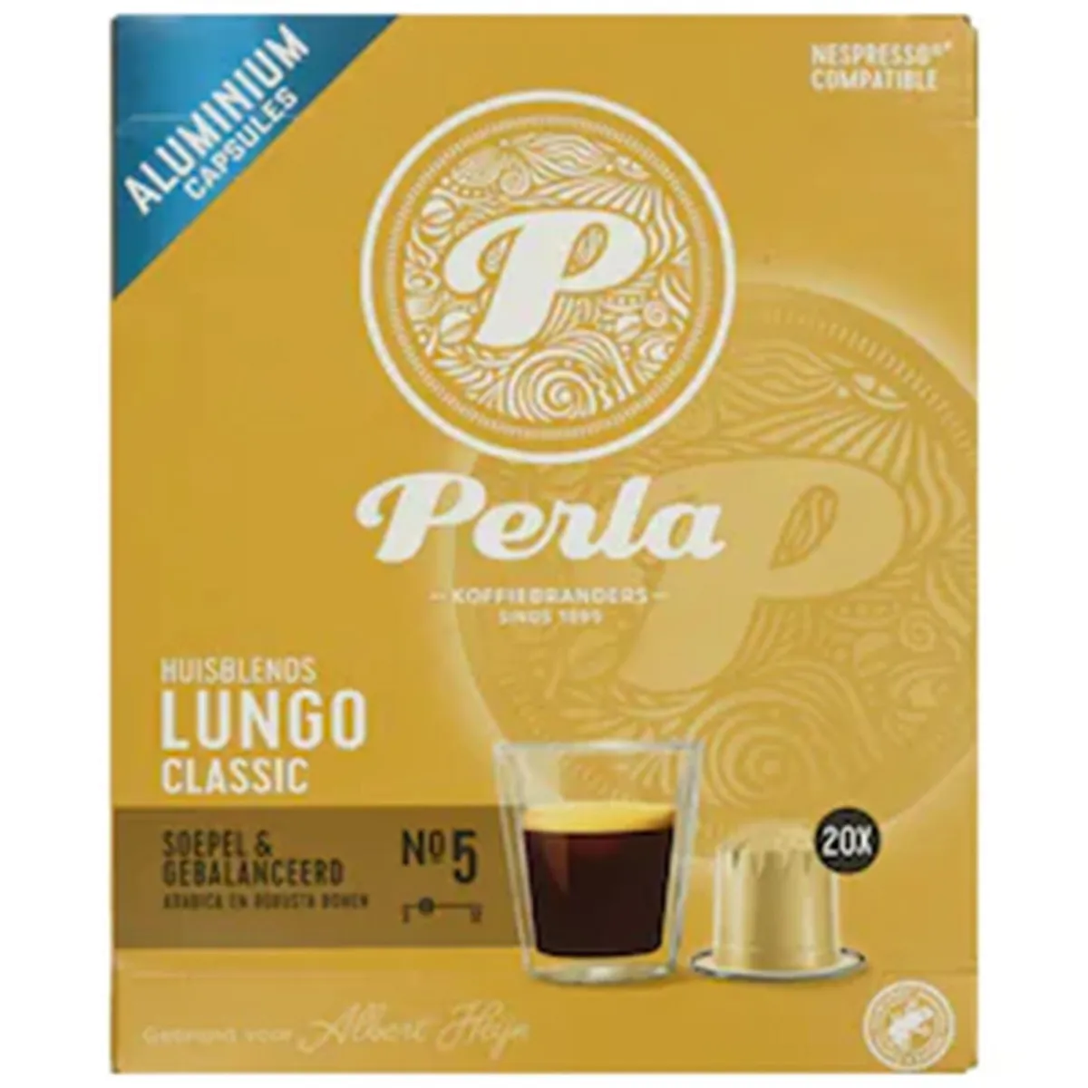 Kafa Lungo Classic Nesp.Alu Perla 20caps