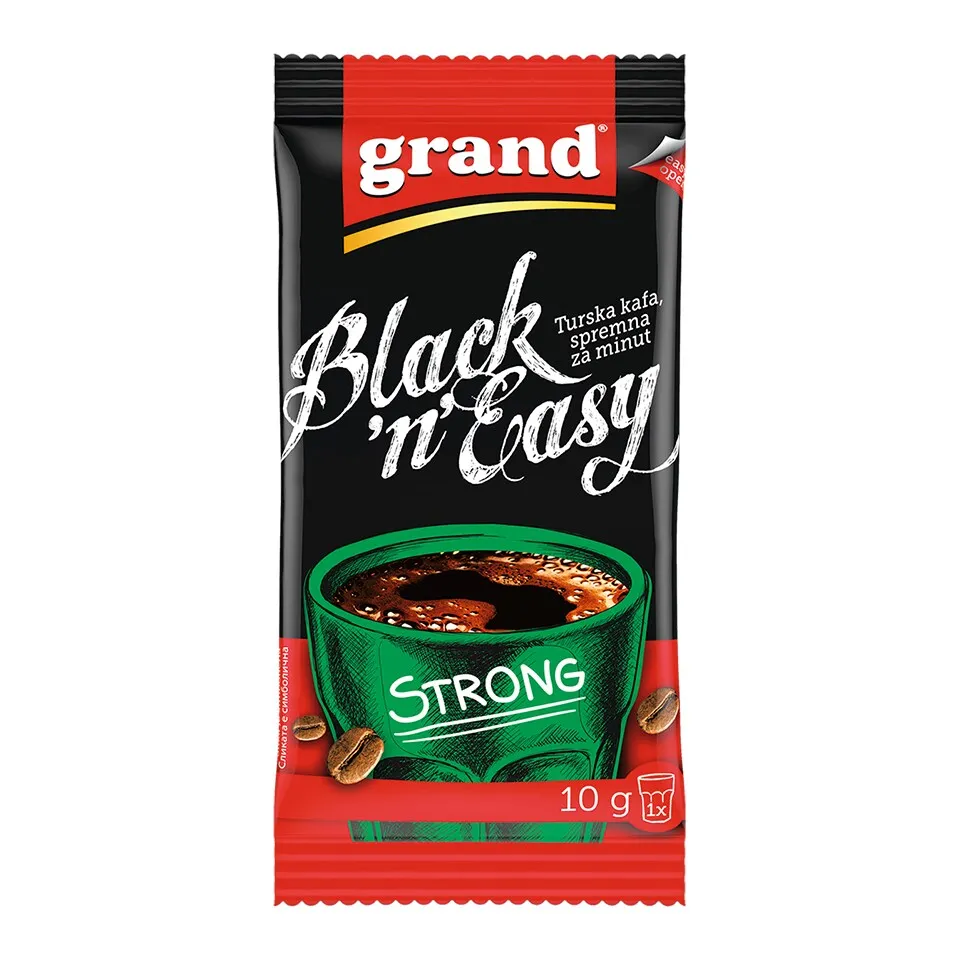 Kafa mlev.Black'n'Easy Strong Grand 10g
