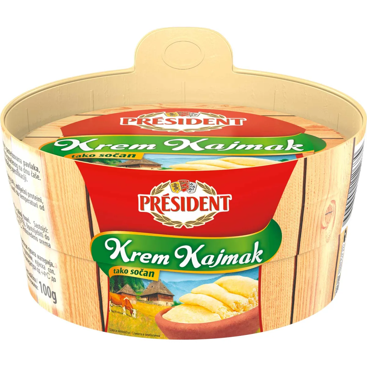 Kajmak mladi President 100g