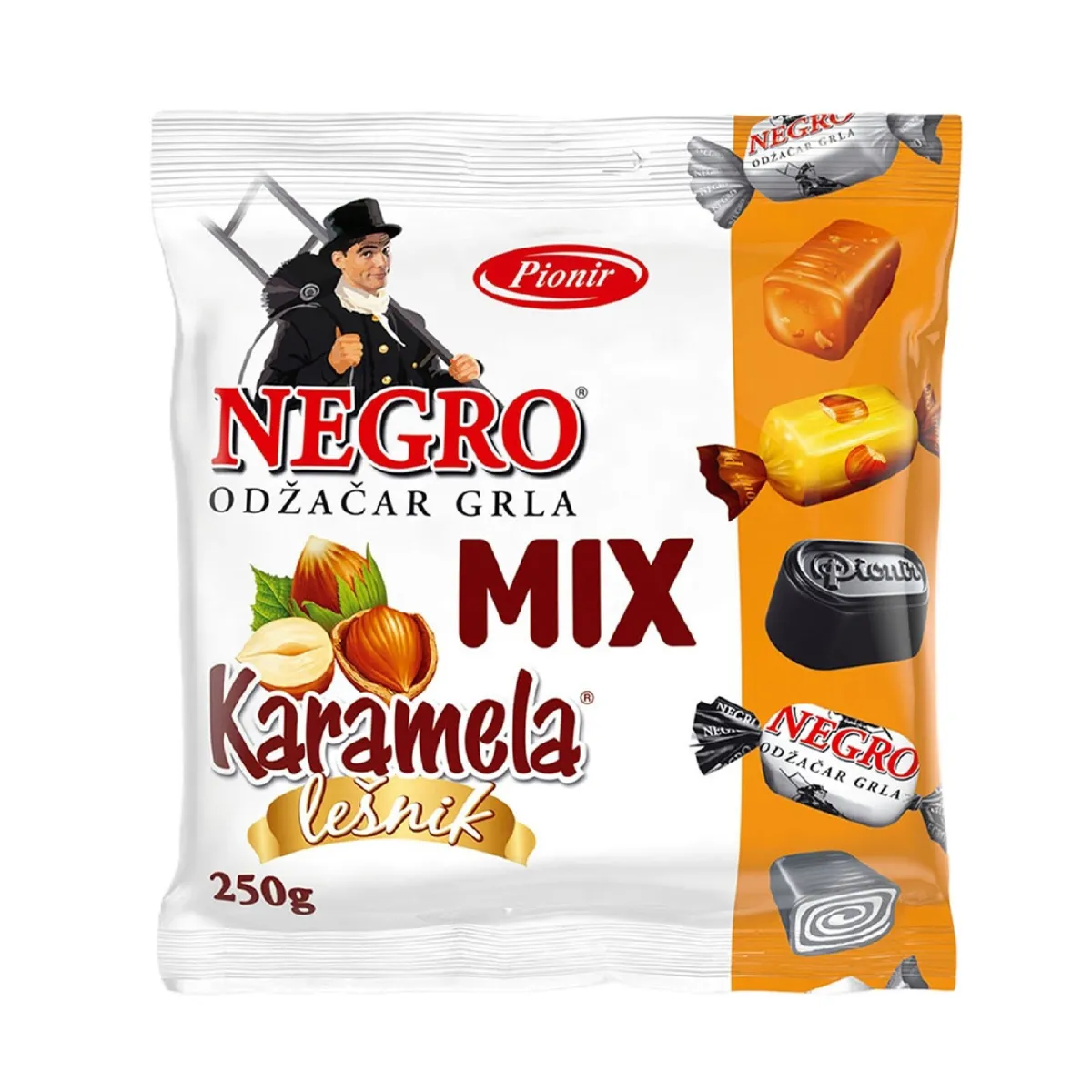 Karamela mix negro+lesnik 250g