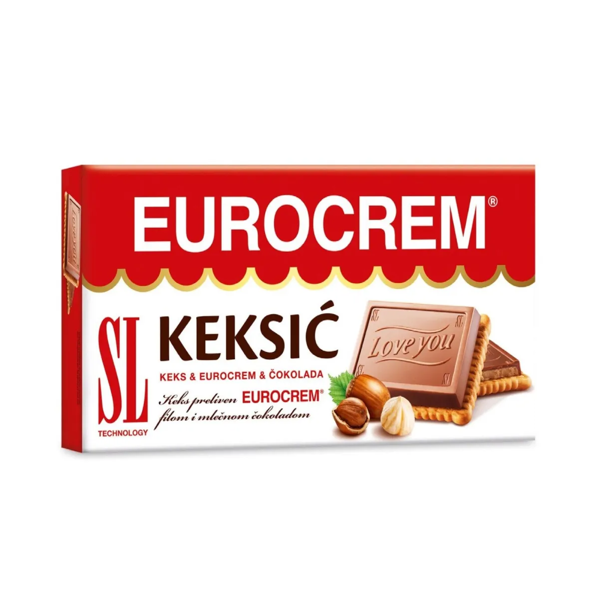 Keks choco Eurocrem 145g