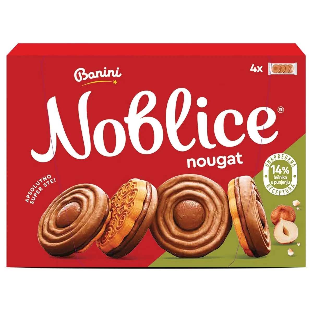 Keks lesnik Noblice 222g