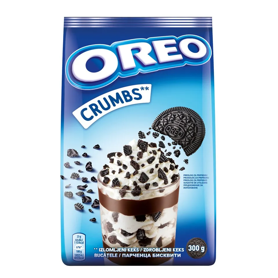 Keks Oreo mrvljeni 300g