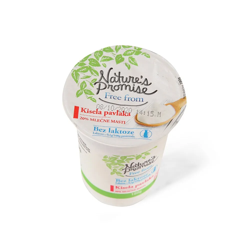 Kisela pavlaka bez lak. 20%mm 180g NP