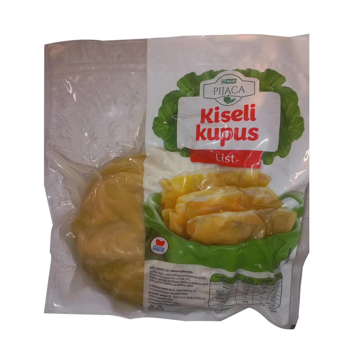Kiseli kupus list Premia