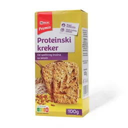 Kreker proteinski spelta&amp;lan Maxi 100g