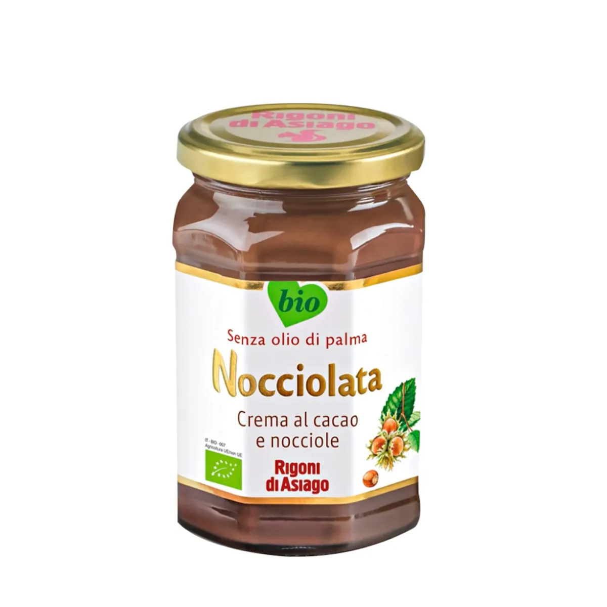 Krem od lesnika organski Nocciolata 250g
