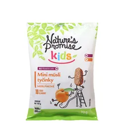 Mini musli bar kajsija GF NP Kids 70g