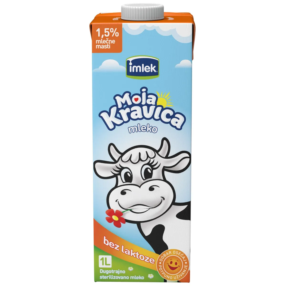 Mleko ster.UHT bez lak.1.5%Moja kr.TB 1l