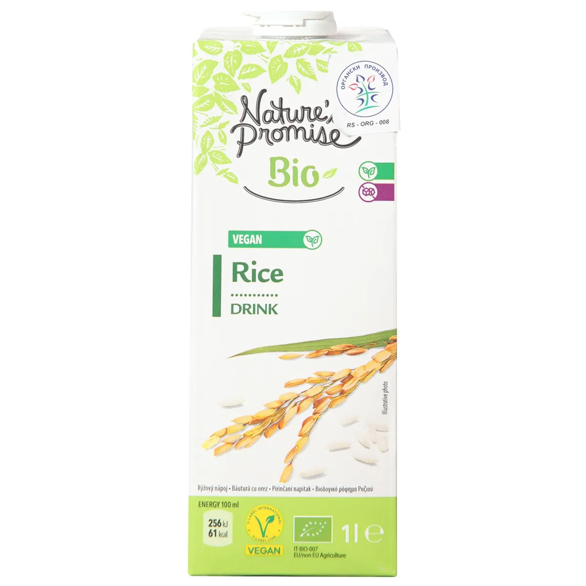 Napitak od pirinca BIO NP 1l