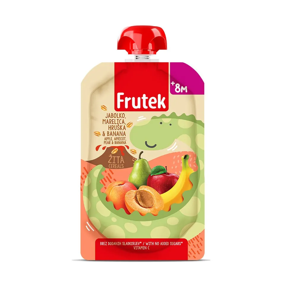 Obrok Frutek zito,jabu.kajsija,bana 100g