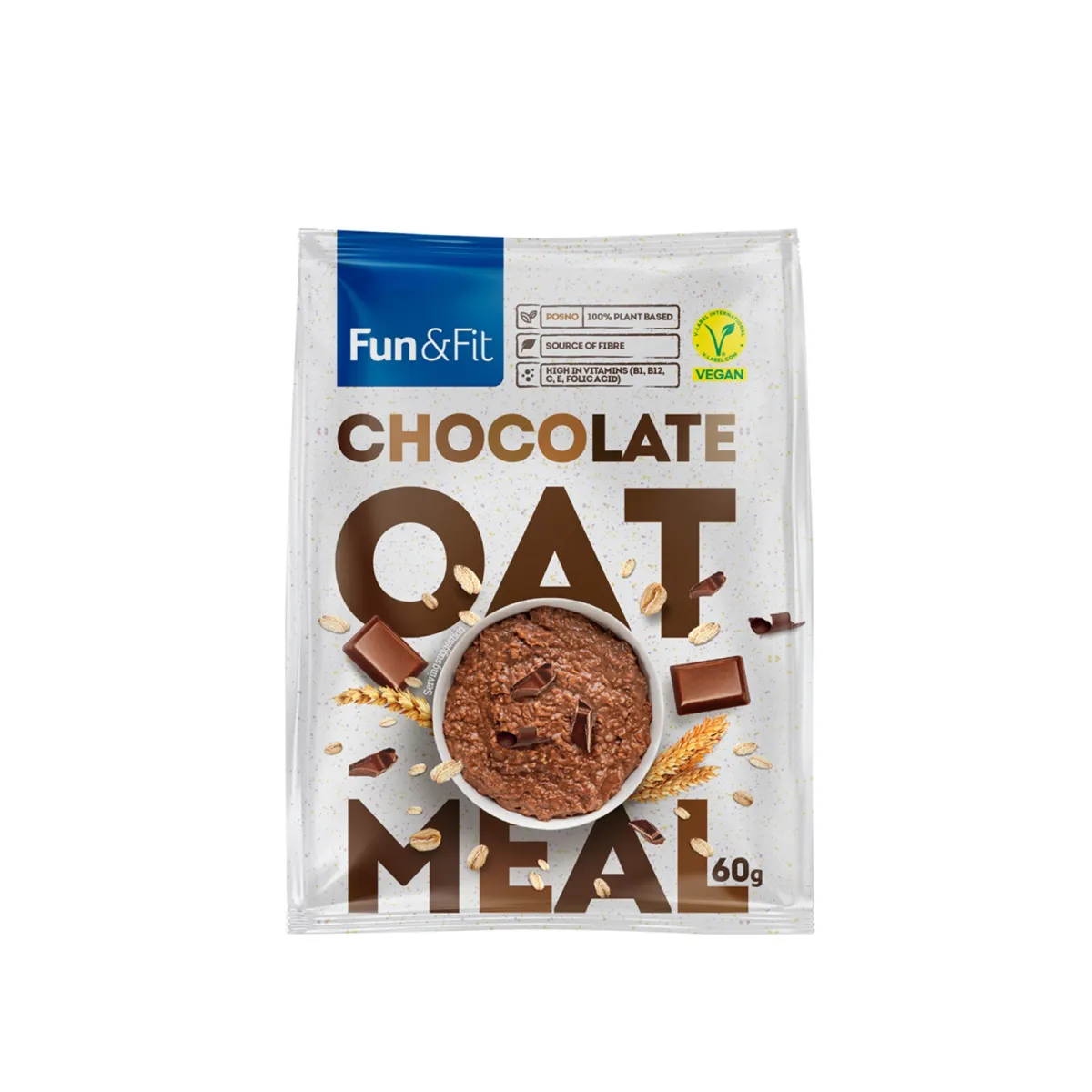 Ovsena kasa cokolada Fun&Fit 60g