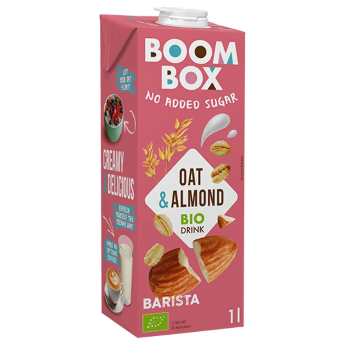 Ovseni napitak badem bio Boom Box 1l
