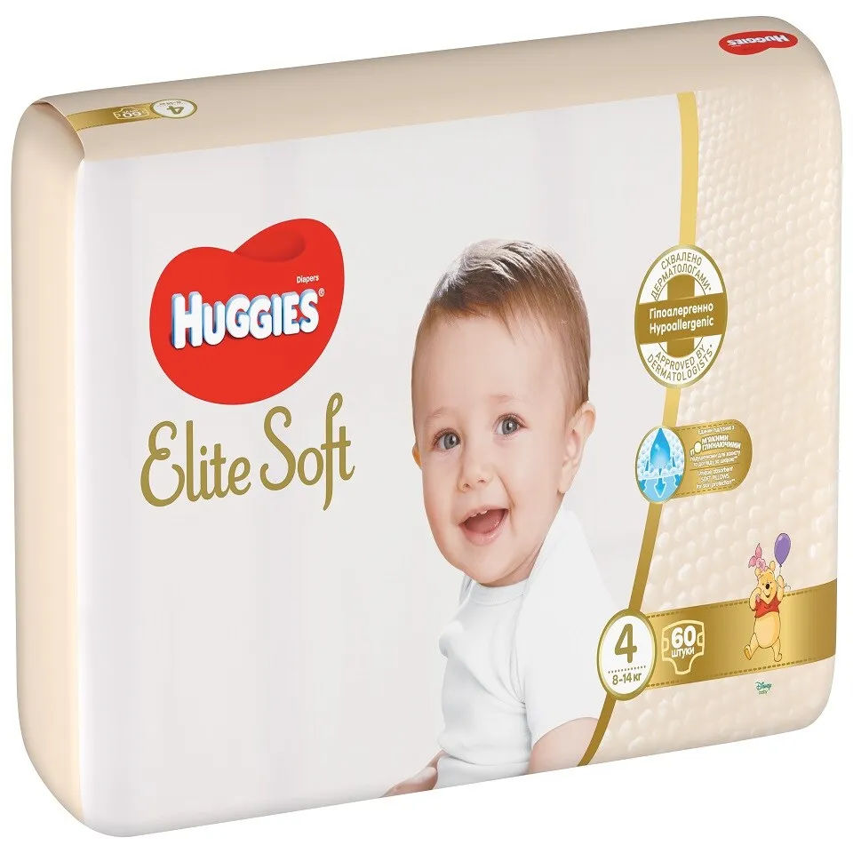 Pelene Huggies ESoft (4) Mega 60kom