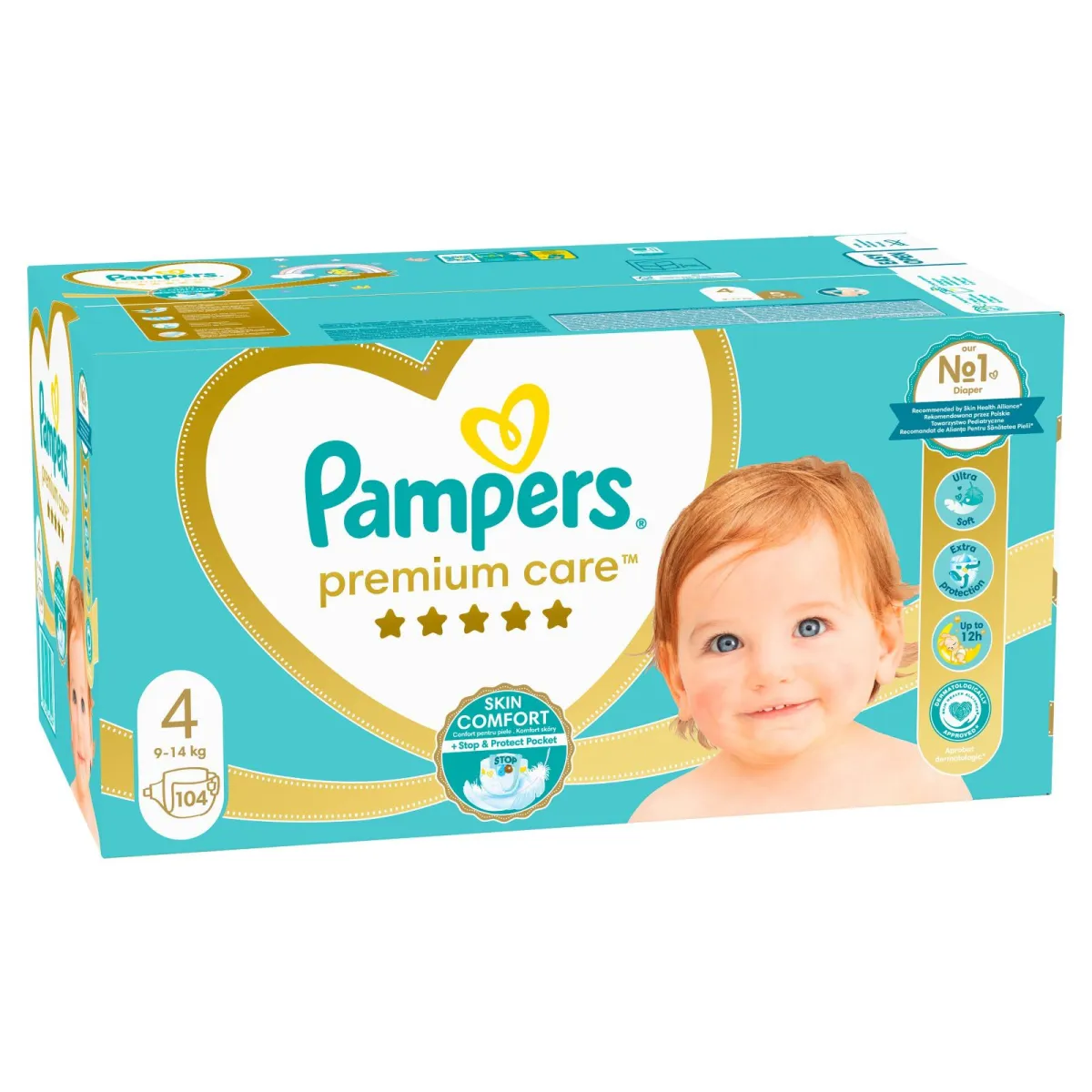 Pelene Pampers Premium 4 MB(104)