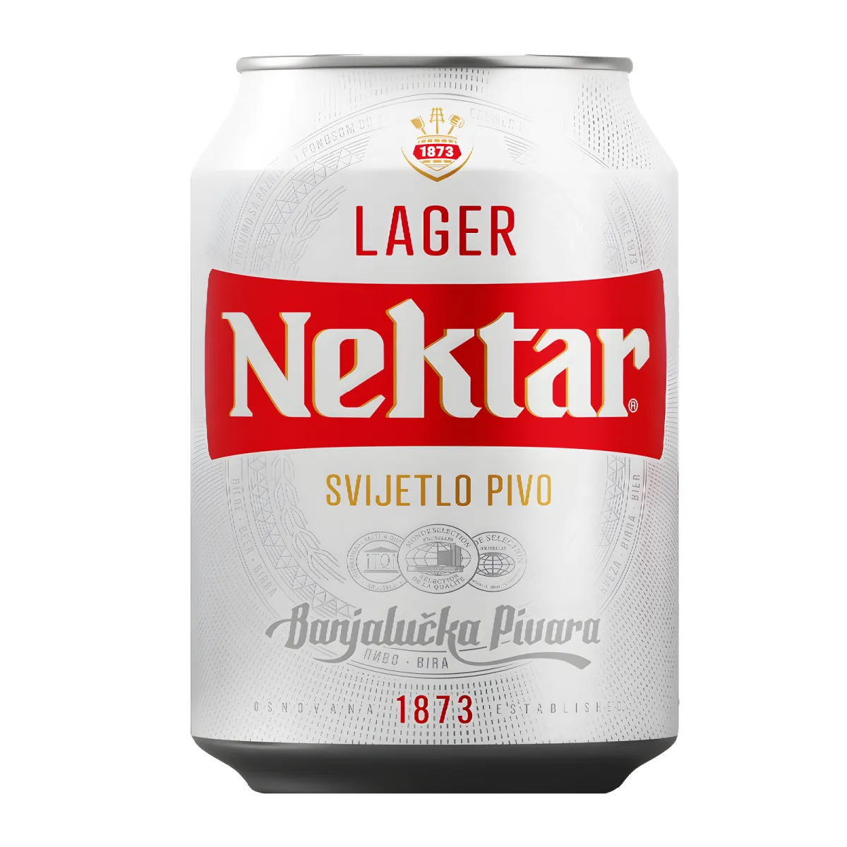 Pivo Nektar limenka 0,33l