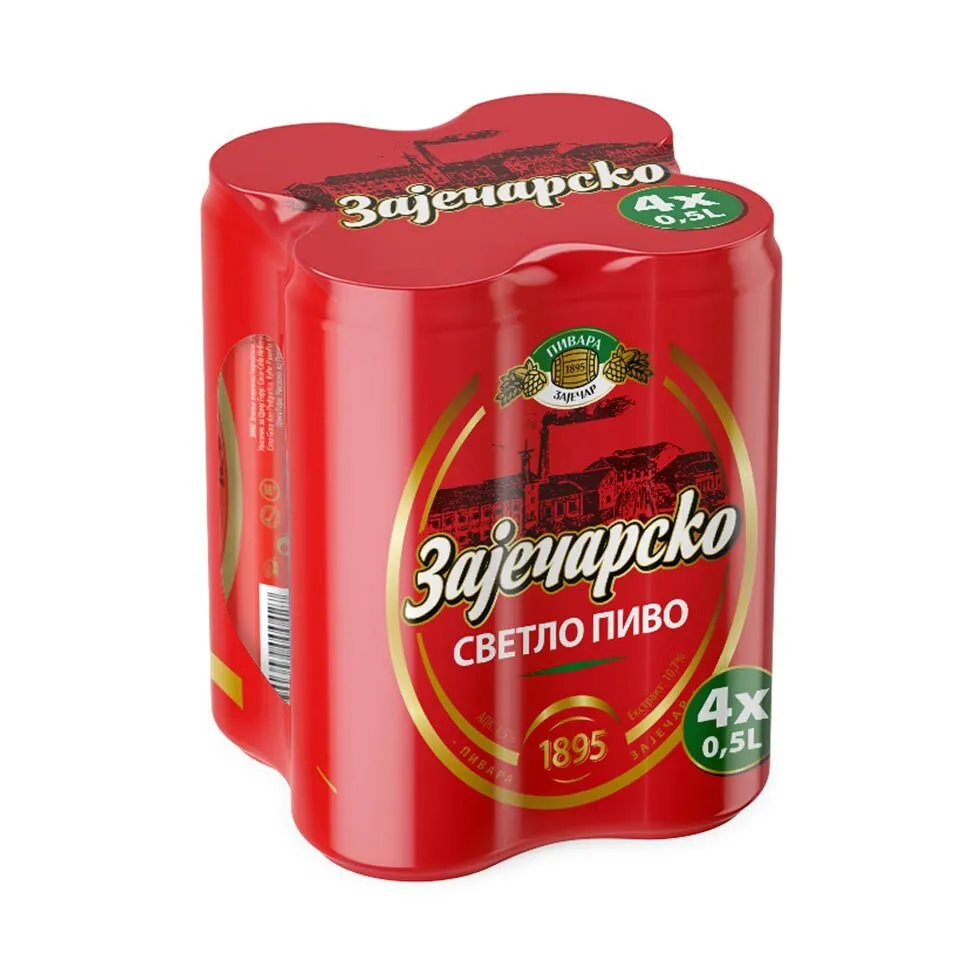 Pivo Zajecarsko 4 X 0,5can