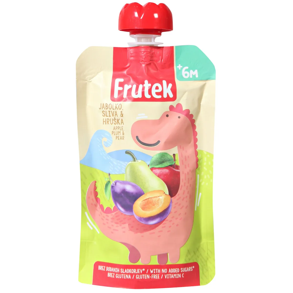 Pouch sljiva I kruska Frutek 100g