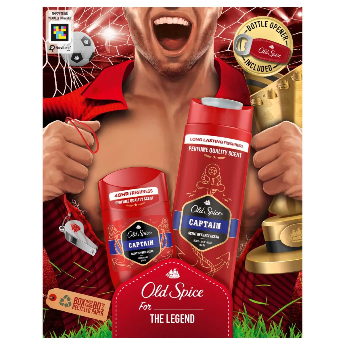 Set muski Captain+Bottle opener 2023