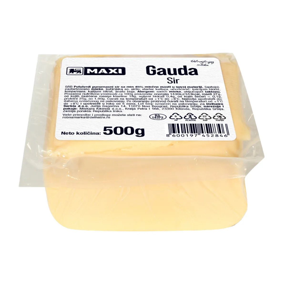 Sir Gauda Maxi 500g
