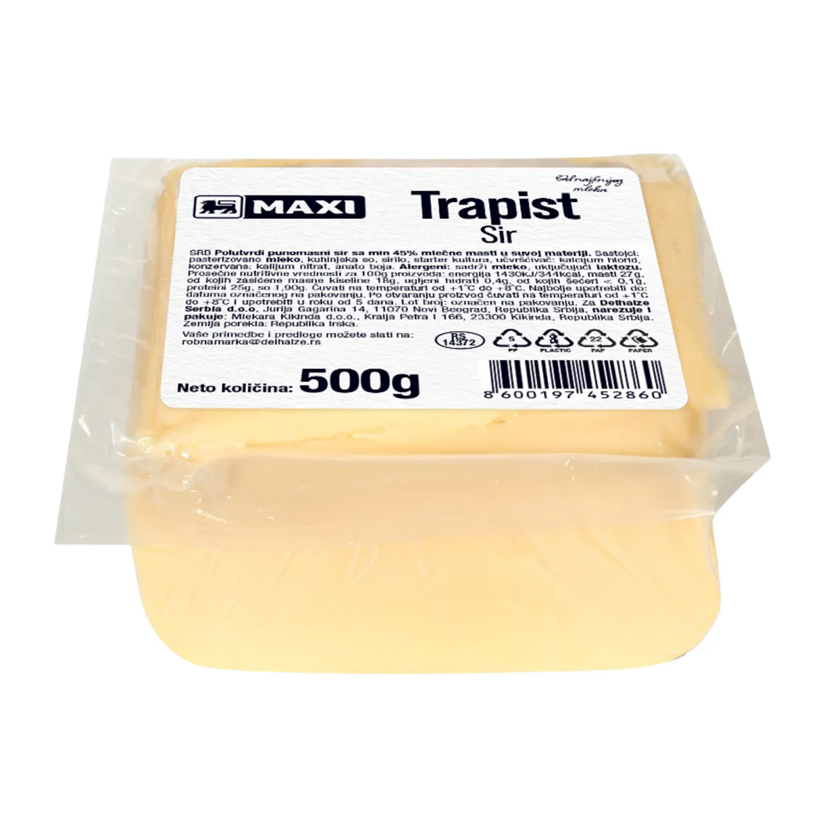 Sir Trapist Maxi 500g
