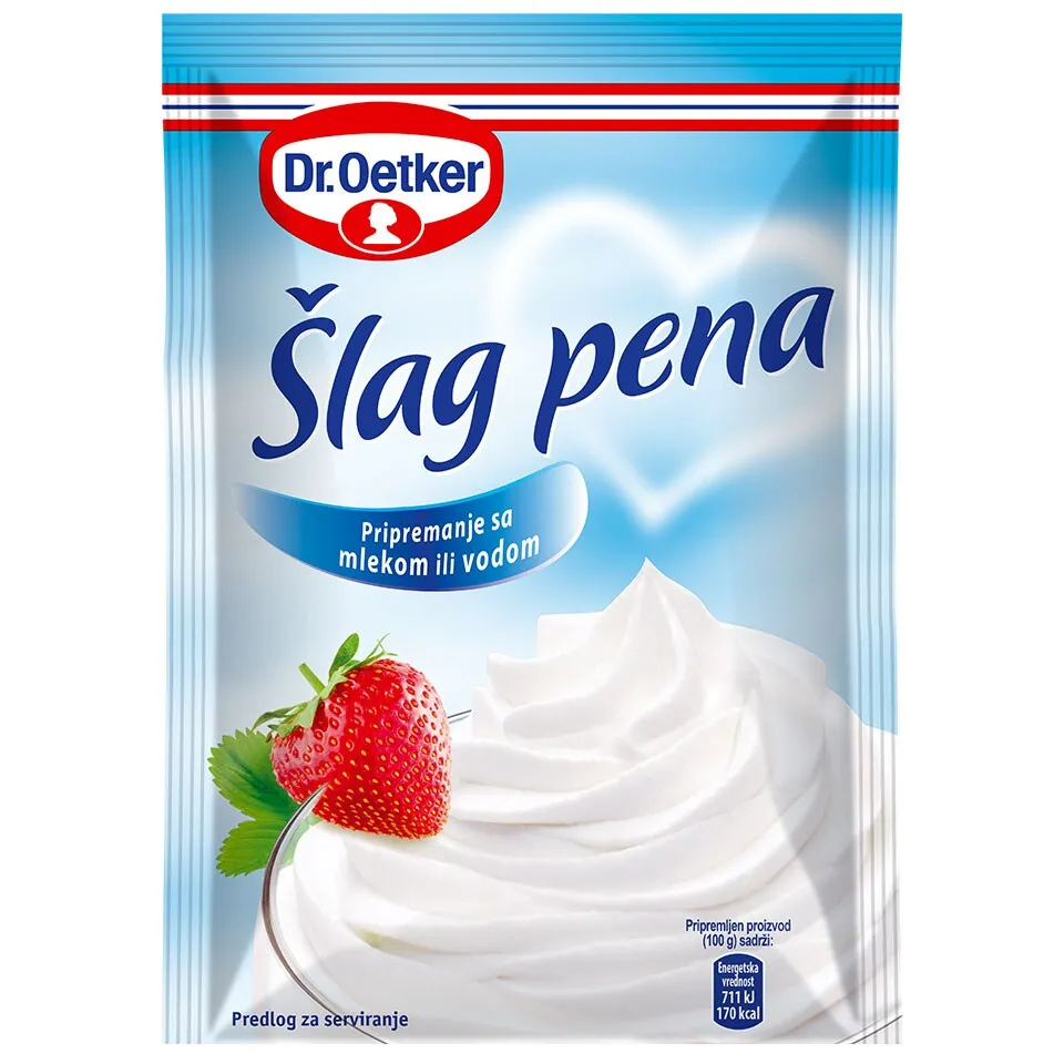 Slag pena klasik Dr.Oetker 40g
