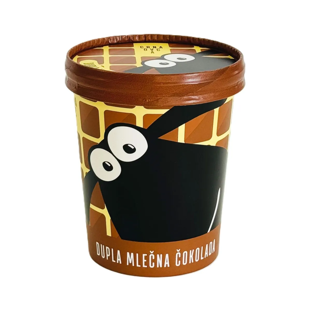 Sl.dupla mlecna cokol.Crna ovca 300g