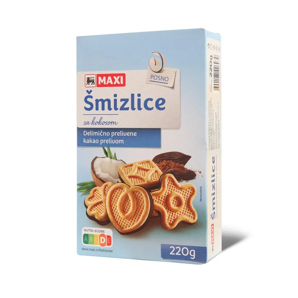 Smizlice sa kokosom Maxi 220g