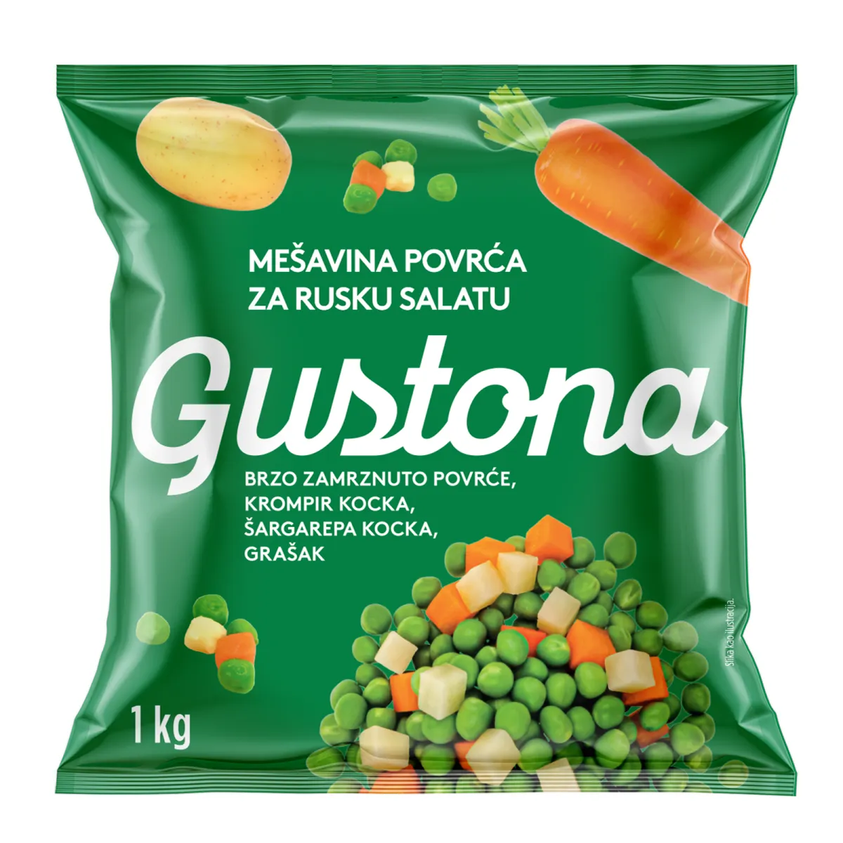 Smr.mesavina za  rusku sal. Gustona1kg