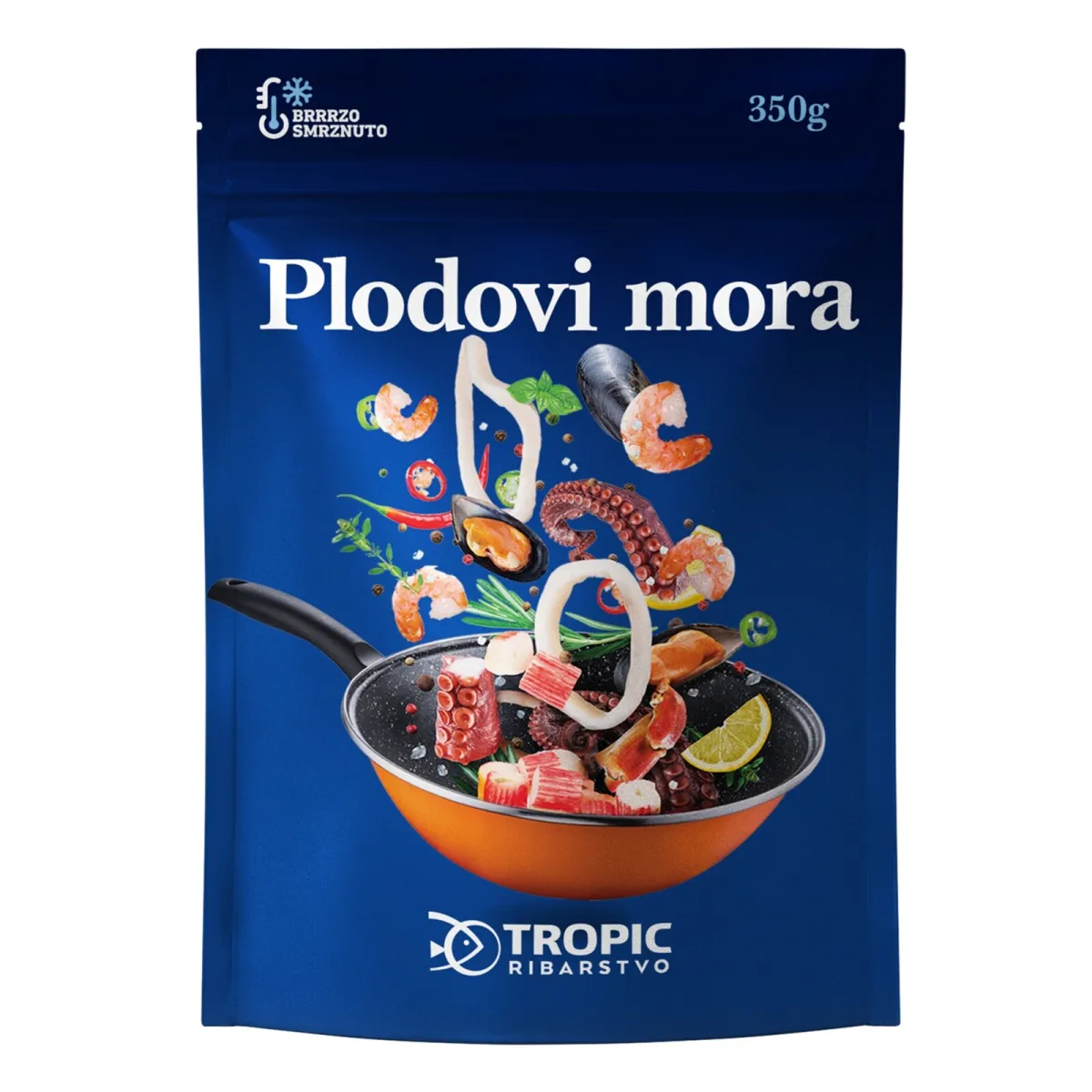 Smrznuti plodovi mora Tropic 350g