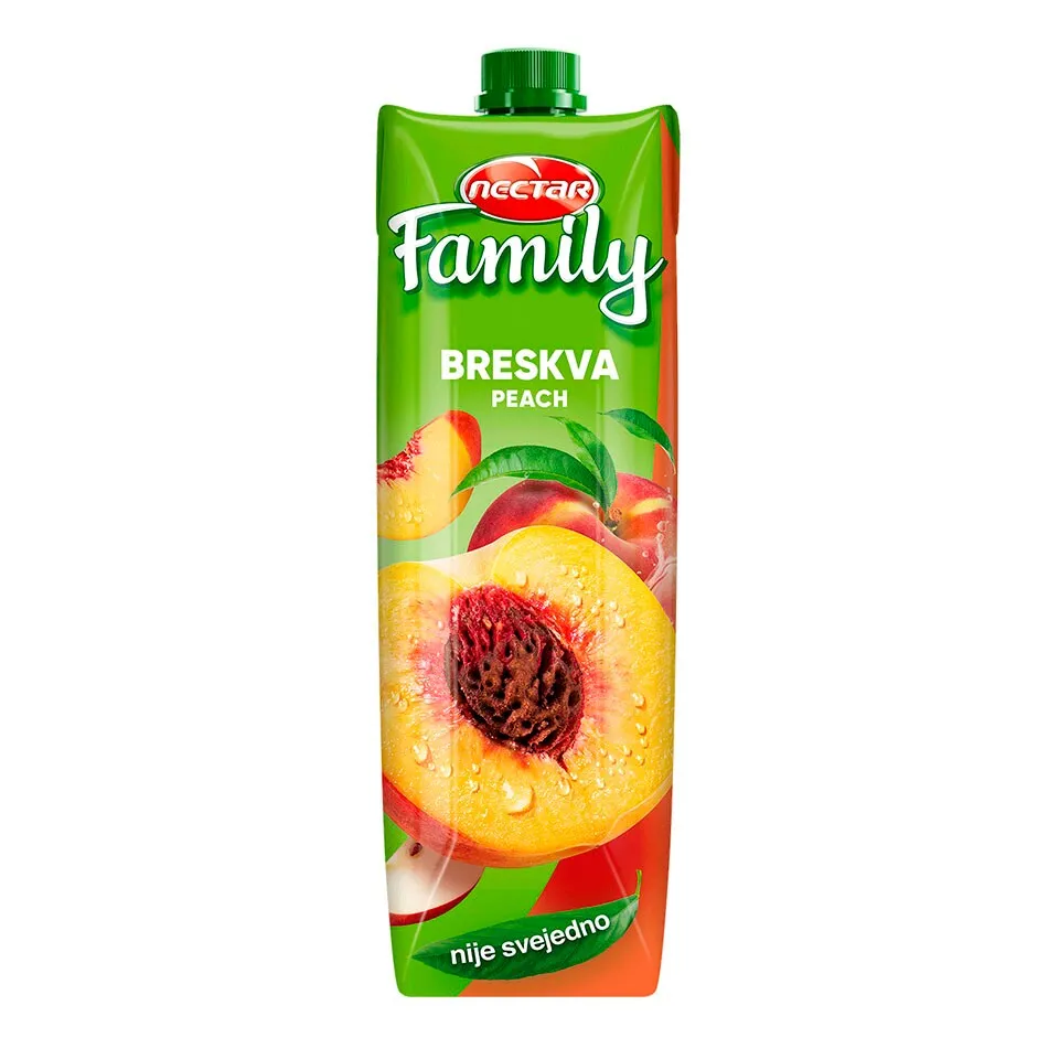 Sok breskva Family Nectar 1l