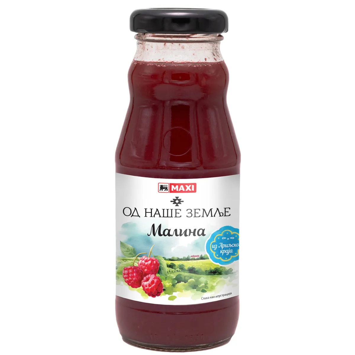Sok Malina Nektar Od nase zemlje 0,2l