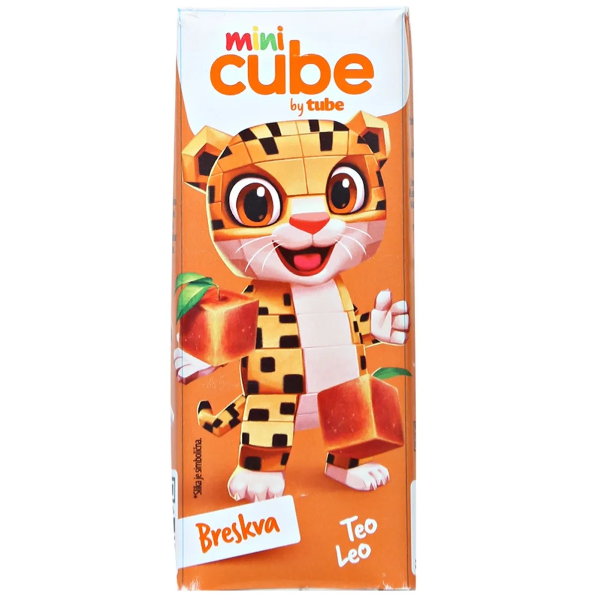 Sok mini Cube by Tube Breskva 0.2l TP