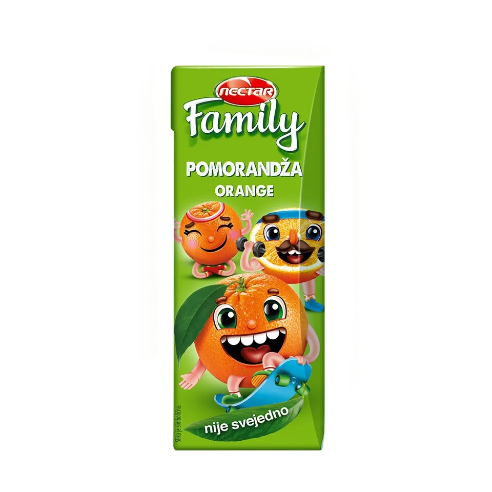 Sok pomorandza Family Nectar 0.2l