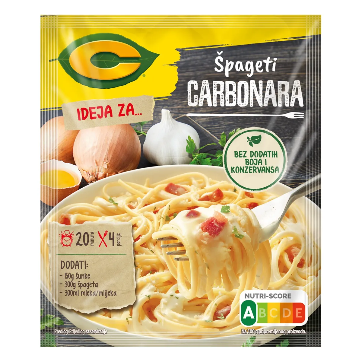 Sos za spagete Carbonara C 37g
