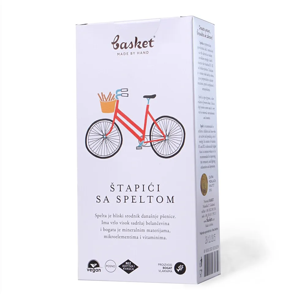 Stapici sa speltom Basket 100gr