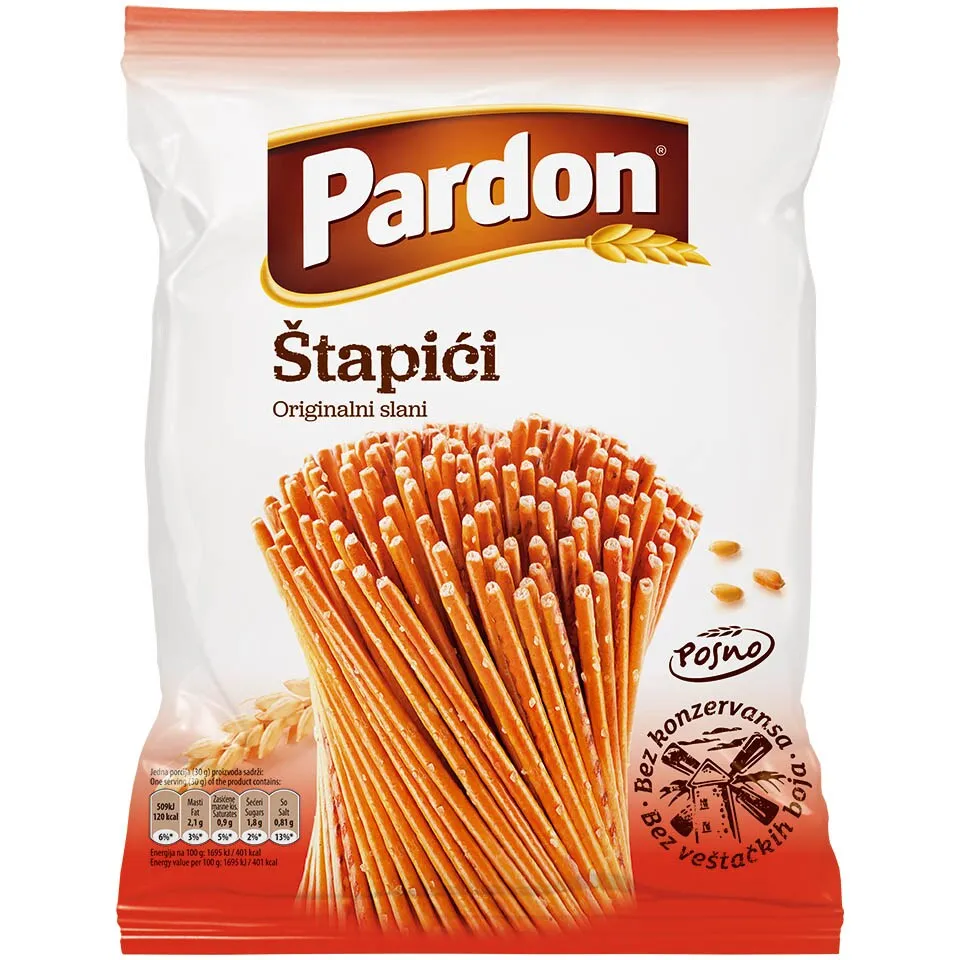 Stapici slani Pardon 200g