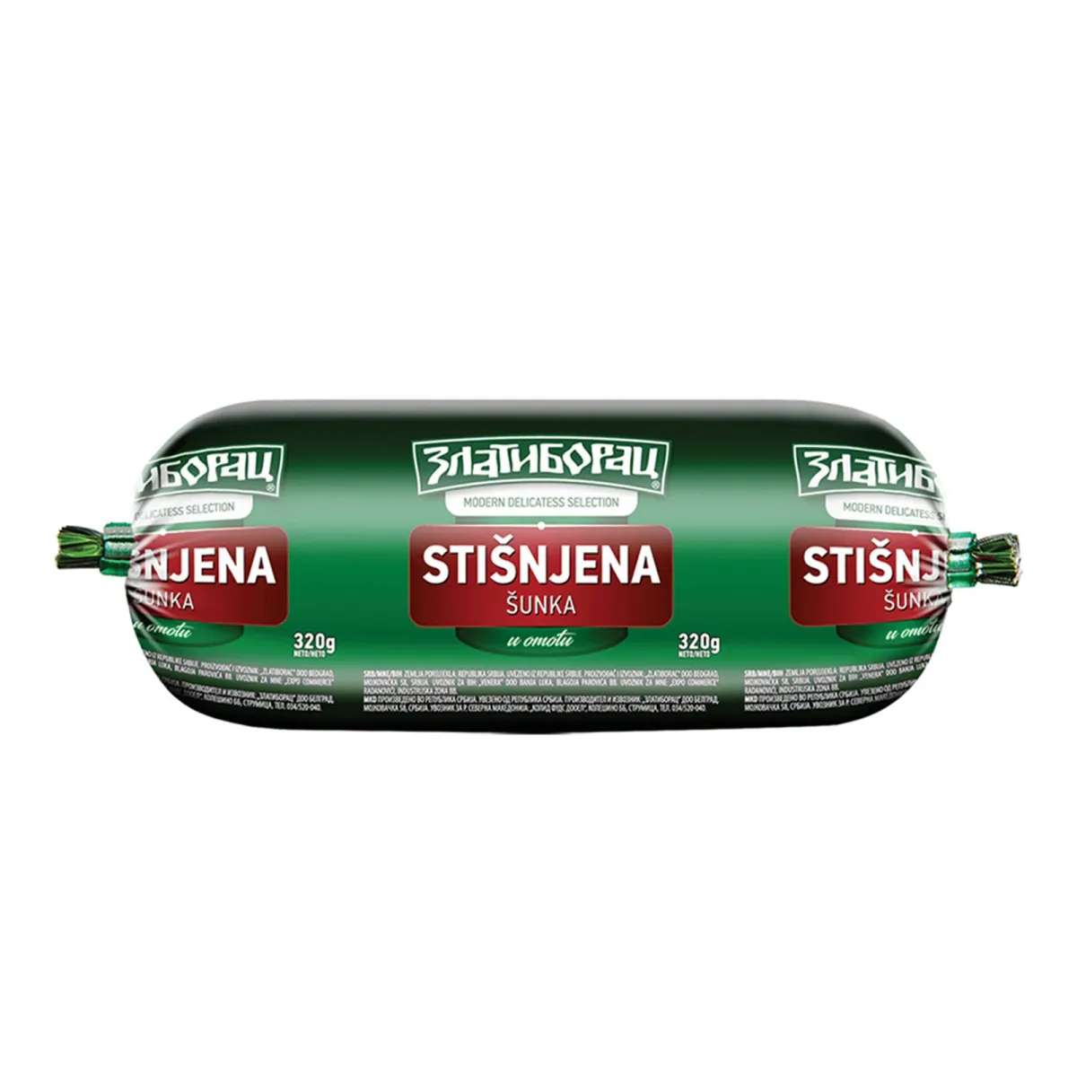 Stisnjena sunka u omotu 320g Zlatiborac
