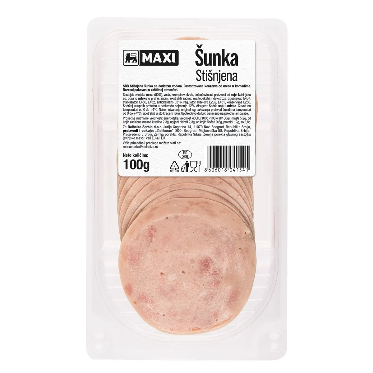 Stis.sunka u zast.atm.Maxi 100g