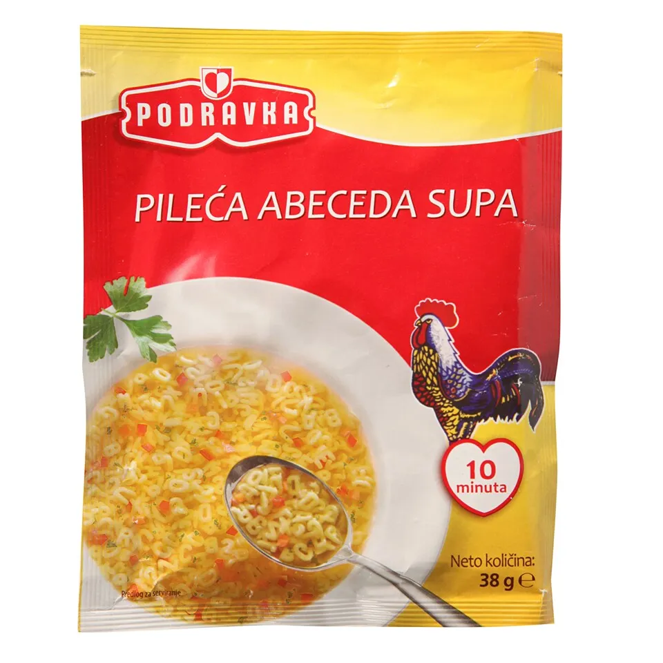 Supa pileca Abeceda Podravka 38g